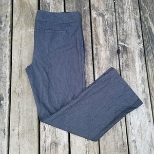 Women's Maurices dark grey trouser dress pants